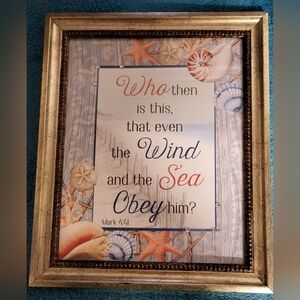 Framed Biblical Quote